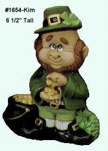 Blinky Leprechaun with Gold
